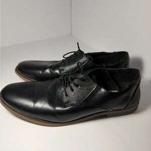 Deer Stags Men's 11.5M Black Matthew Memory Foam Lace Up Oxford Shoes